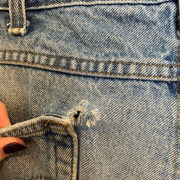 Carhartt Mens Relaxed Fit Jeans Size 36 X 32 Light Wash Work Pants 100% Cotton - Picture 6 of 16